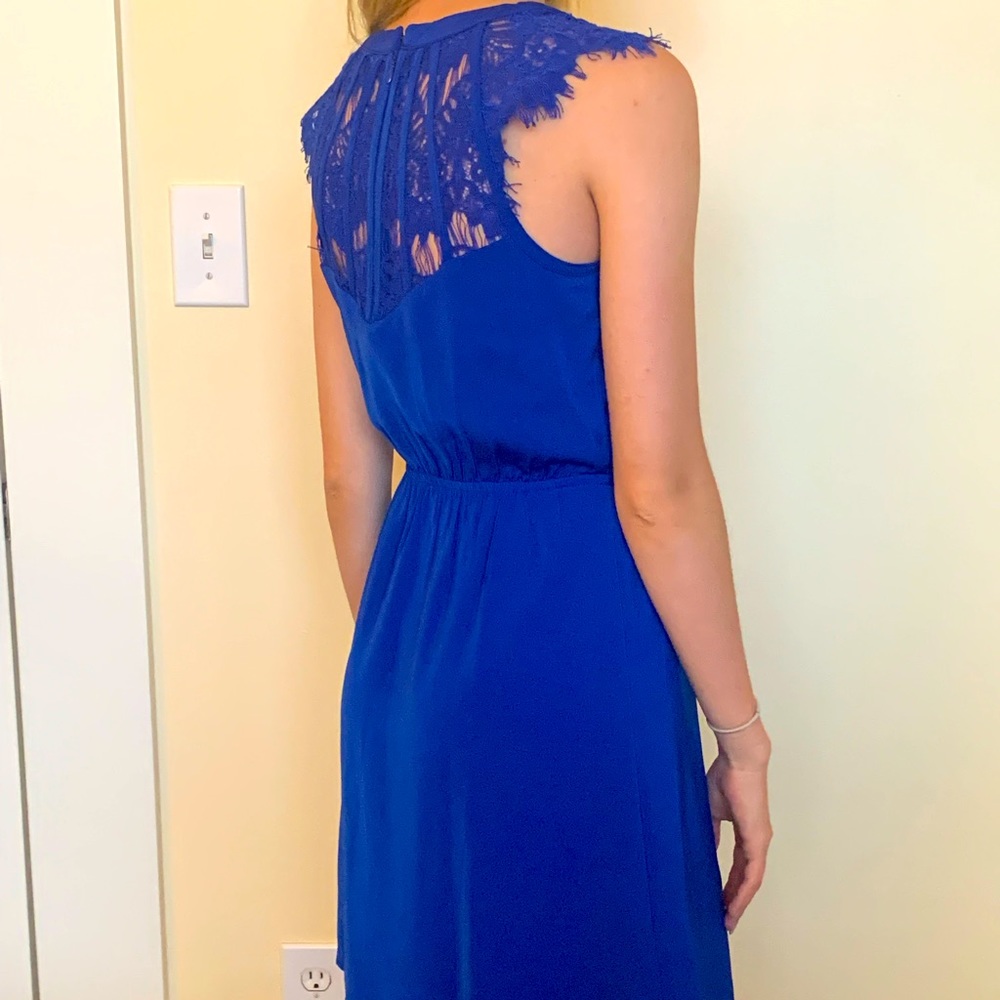 Indigo cocktail dress